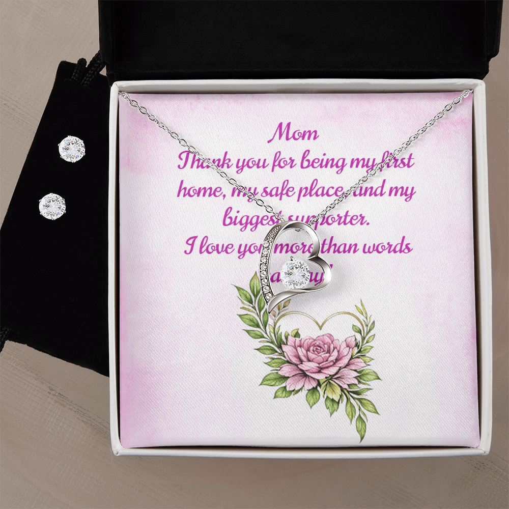 Forever Love Necklace & Earring Set