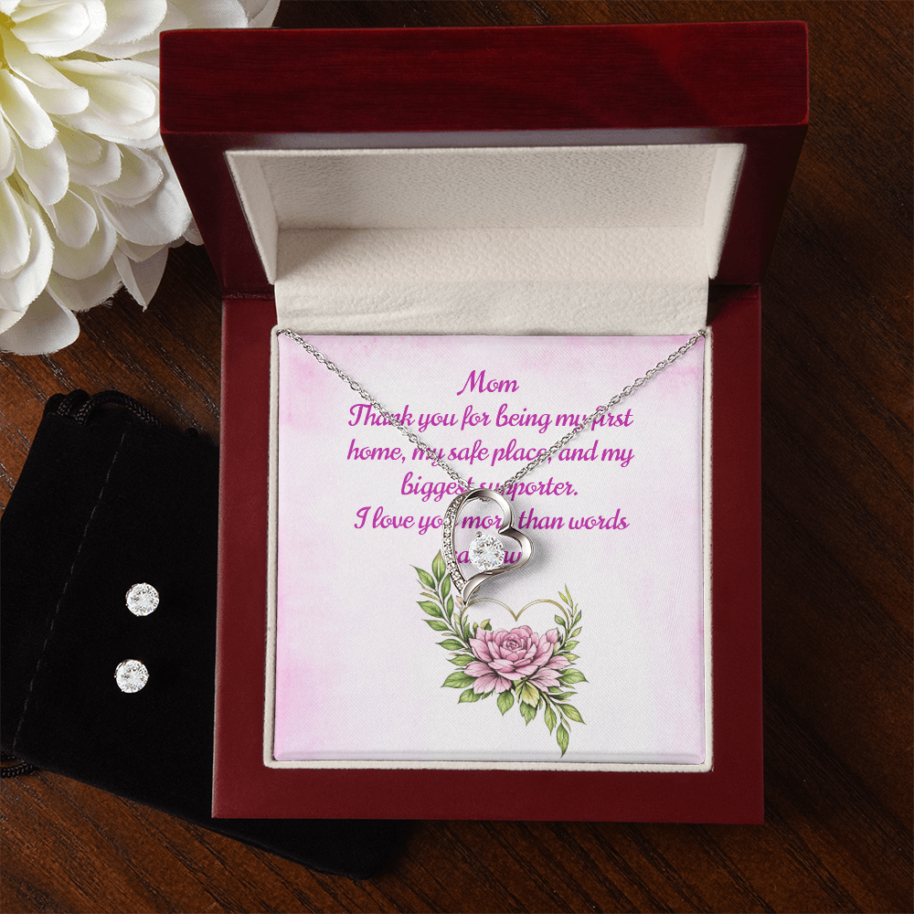 Forever Love Necklace & Earring Set